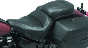 Honda Ace Tour One-Piece Motorcycle Seat - Mustang Motorcycle - Regal - Black - `95-`01 Honda Ace Tour One-Piece Motorcycle Seat - Mustang Motorcycle - Regal - Black - `95-`01
